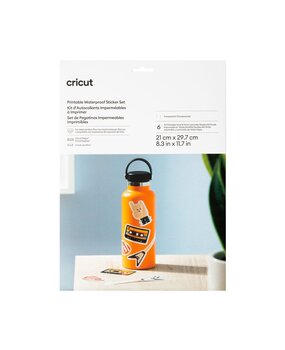 Cricut Printable Waterproof Sticker Set A4 Transparent (2010352) Cricut Printable Waterproof Sticker Set A4 Transparent (2010352)