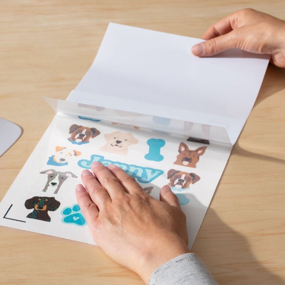 Cricut Printable Waterproof Sticker Set A4 White Hologoraphic (2010353) Cricut Printable Waterproof Sticker Set A4 White Hologoraphic (2010353)