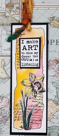 IndigoBlu Wild Daffodils A6 Rubber Stamps (IND1271)