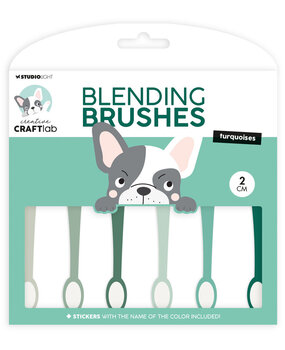Creative Craftlab Blending Brushes Turquioses 2cm (CCL-ES-BBRU14) Creative Craftlab Blending Brushes Turquioses 2cm (CCL-ES-BBRU14)
