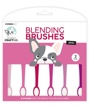 Creative Craftlab Blending Brushes Pinks 2cm (CCL-ES-BBRU15) Creative Craftlab Blending Brushes Pinks 2cm (CCL-ES-BBRU15)