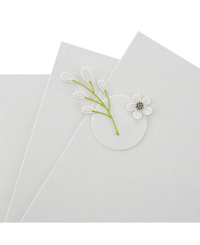 Spellbinders Color Essential Cardstock 8.5x11 Inch Fog (CS-062)