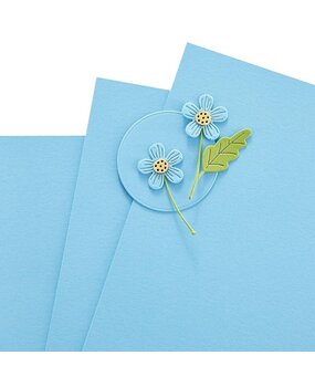 Spellbinders Color Essential Cardstock 8.5x11 Inch Island Blue (CS-044)