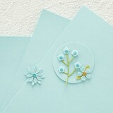 Spellbinders Color Essential Cardstock 8.5x11 Inch Waterfall (CS-017)