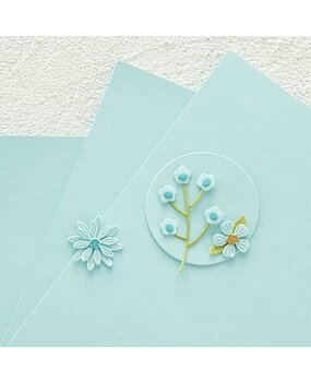 Spellbinders Color Essential Cardstock 8.5x11 Inch Waterfall (CS-017) Spellbinders Color Essential Cardstock 8.5x11 Inch Waterfall (CS-017)