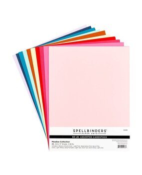 Spellbinders Color Essential Cardstock 8.5x11 Inch Meadow Collection (CS-070)