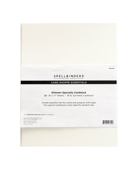 Spellbinders Glimmer Specialty Cardstock 8.5x11 Inch (25pcs) (SCS-153)