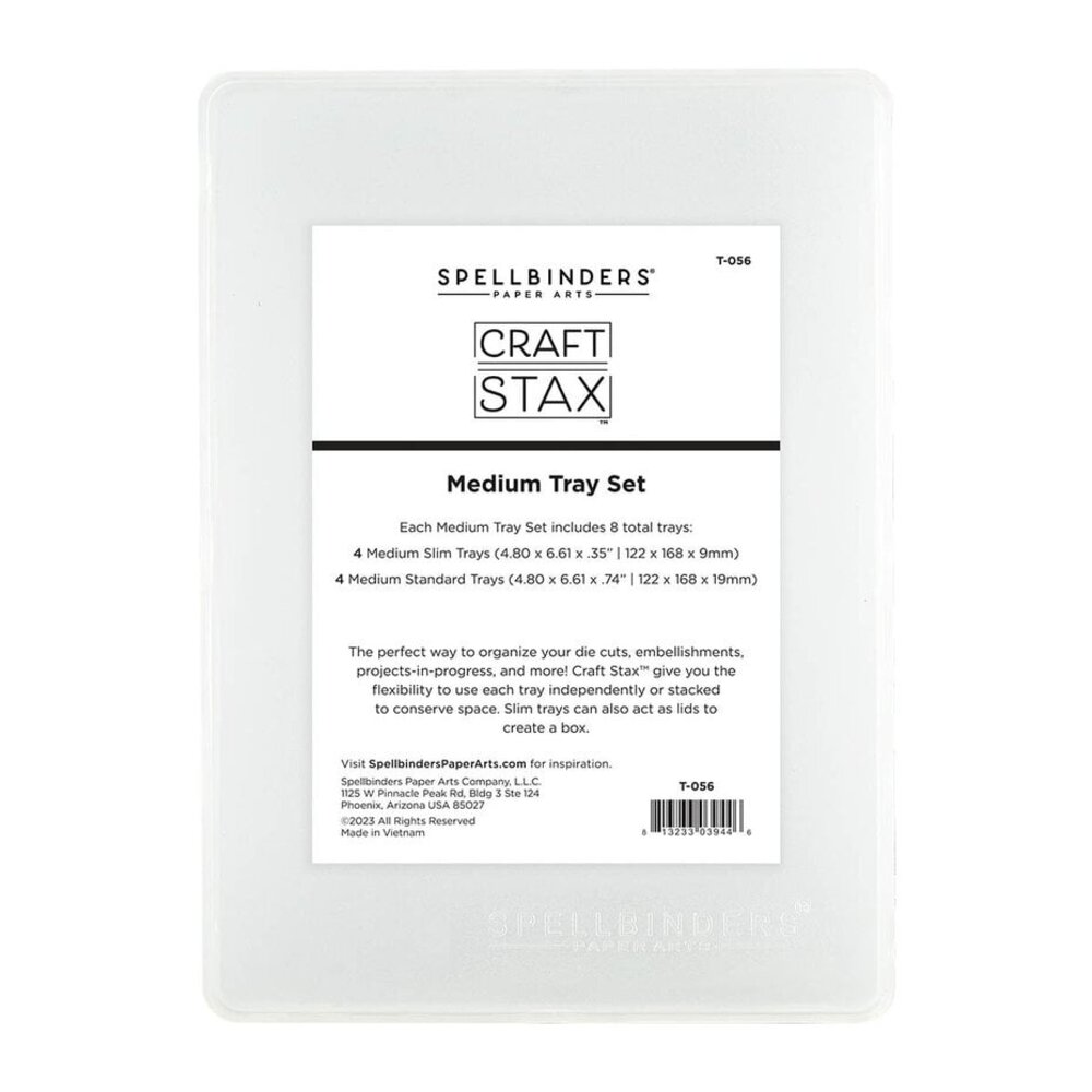 Spellbinders Craft Stax Medium Tray Set (T-056) Spellbinders Craft Stax Medium Tray Set (T-056)