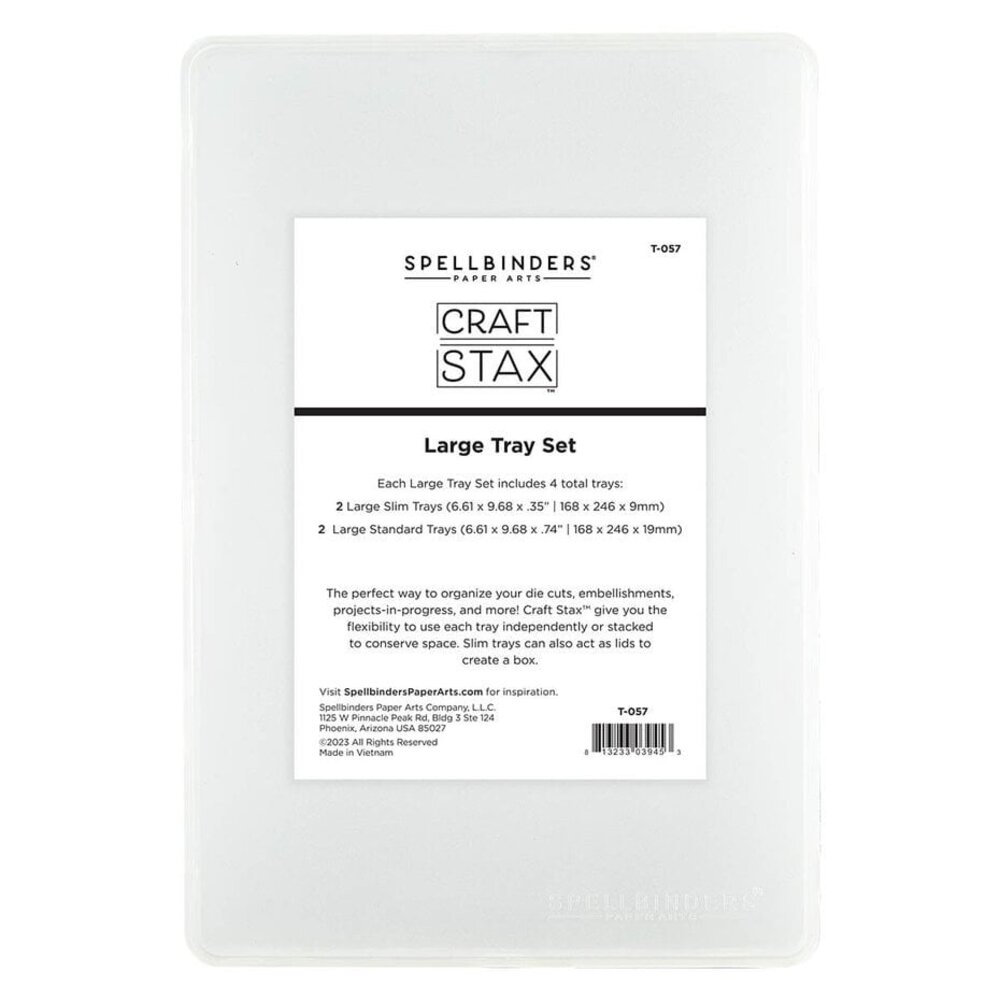 Spellbinders Craft Stax Large Tray Set (T-057) Spellbinders Craft Stax Large Tray Set (T-057)