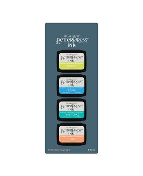 Spellbinders BetterPress Mini Ink Pad Set Tropical (BPI-022)