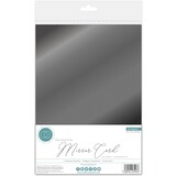 Craft Consortium The Essential Mirror Card A4 Gun Metal (CCEMC006)