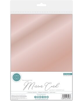 Craft Consortium The Essential Mirror Card A4 Rose Gold (CCEMC007) Craft Consortium The Essential Mirror Card A4 Rose Gold (CCEMC007)