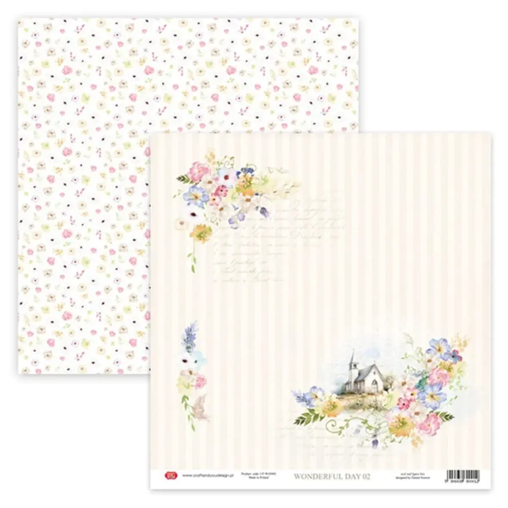 Craft & You Wonderful Day 12x12 Inch Paper Pack (6pcs) (CPS-WON30-6) Craft & You Wonderful Day 12x12 Inch Paper Pack (6pcs) (CPS-WON30-6)