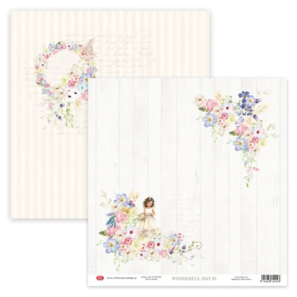 Craft & You Wonderful Day 12x12 Inch Paper Pack (6pcs) (CPS-WON30-6) Craft & You Wonderful Day 12x12 Inch Paper Pack (6pcs) (CPS-WON30-6)