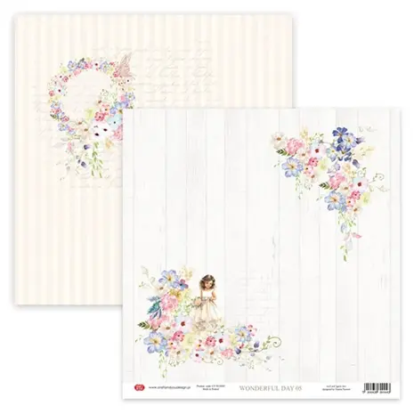 Craft & You Wonderful Day 12x12 Inch Paper Pack (6pcs) (CPS-WON30-6) Craft & You Wonderful Day 12x12 Inch Paper Pack (6pcs) (CPS-WON30-6)