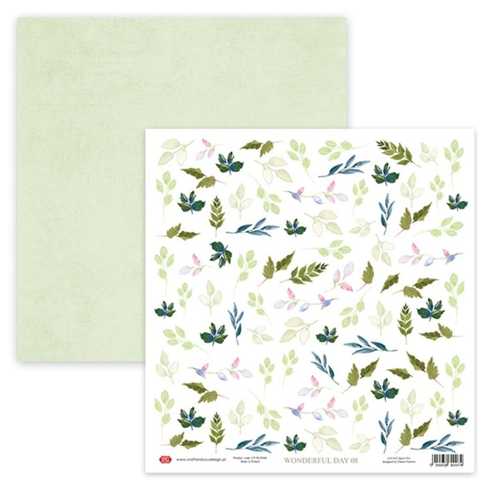 Craft & You Wonderful Day 12x12 Inch Creative Set (4pcs) (CSET-WON-4)