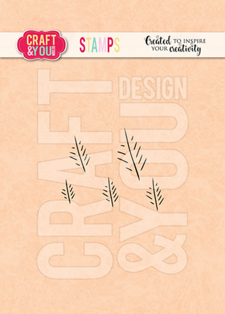 Craft & You Clear Stamp Flower Stamens (CS036) Craft & You Clear Stamp Flower Stamens (CS036)