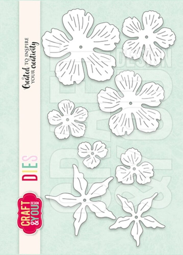 Craft & You Dies Magda's Peony (CW279) Craft & You Dies Magda's Peony (CW279)