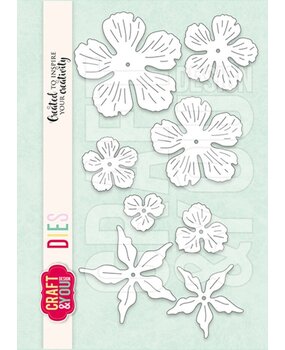 Craft & You Dies Magda's Peony (CW279) Craft & You Dies Magda's Peony (CW279)