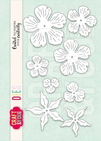 Craft & You Dies Magda's Peony (CW279) Craft & You Dies Magda's Peony (CW279)