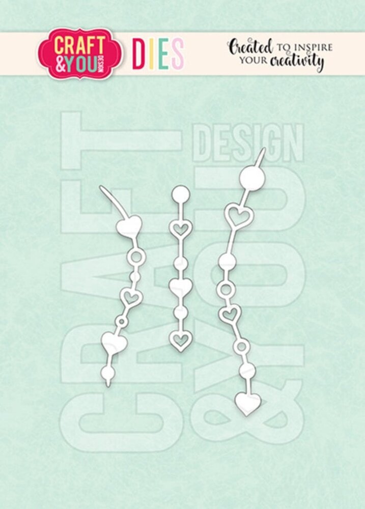 Craft & You Dies Decorative Hanging Strips 1 (CW283)