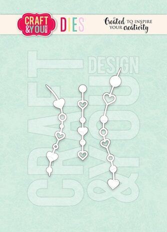 Craft & You Dies Decorative Hanging Strips 1 (CW283)