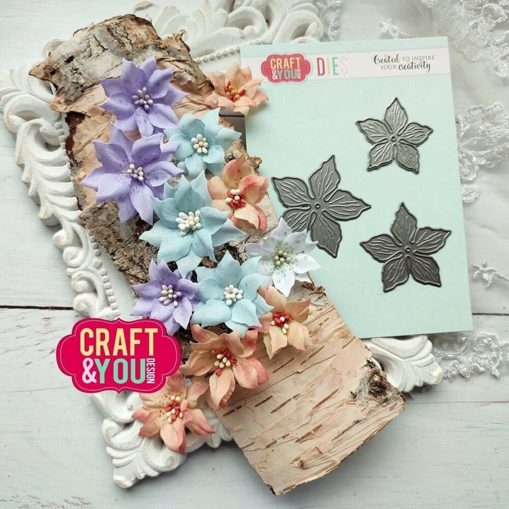 Craft & You Dies Magda's Desert Rose (CW285) Craft & You Dies Magda's Desert Rose (CW285)