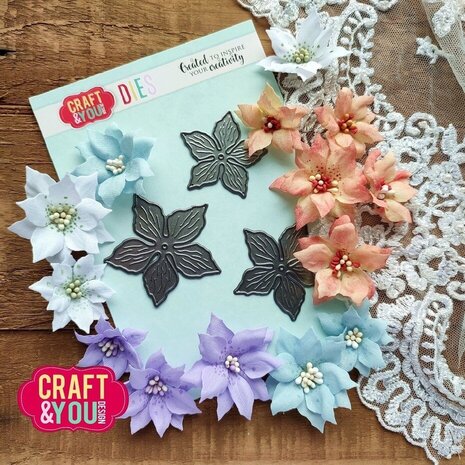 Craft & You Dies Magda's Desert Rose (CW285) Craft & You Dies Magda's Desert Rose (CW285)