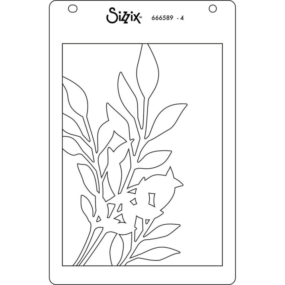 Sizzix Layered Stencils Frond (666589) Sizzix Layered Stencils Frond (666589)