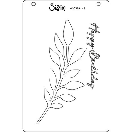 Sizzix Layered Stencils Frond (666589) Sizzix Layered Stencils Frond (666589)