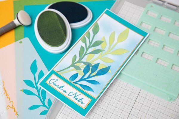 Sizzix Layered Stencils Frond (666589) Sizzix Layered Stencils Frond (666589)