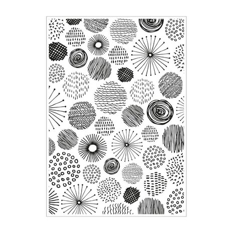 Sizzix Clear Stamps Ecliptic (666590) Sizzix Clear Stamps Ecliptic (666590)