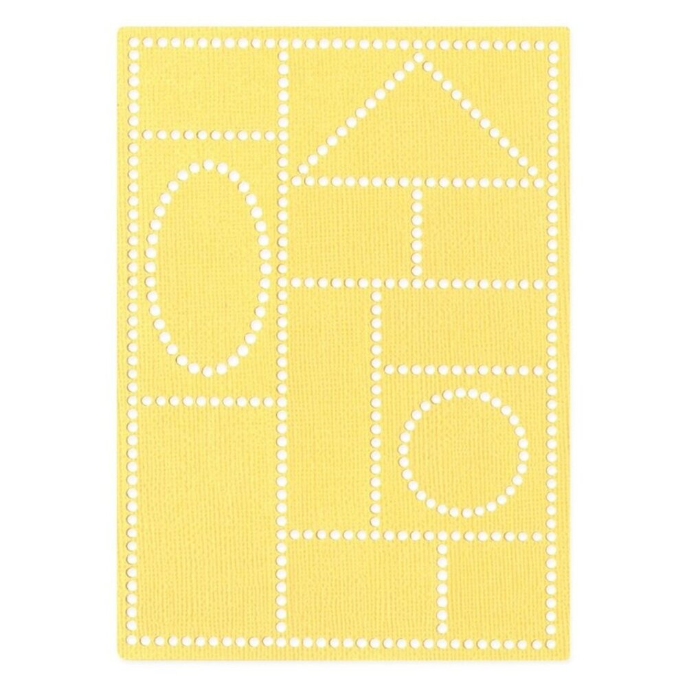 Sizzix Thinlits Die Set Faux Postage (666560) Sizzix Thinlits Die Set Faux Postage (666560)