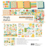 Simple Stories Summer Snapshots 12x12 Inch Collector's Essential Kit (22001)