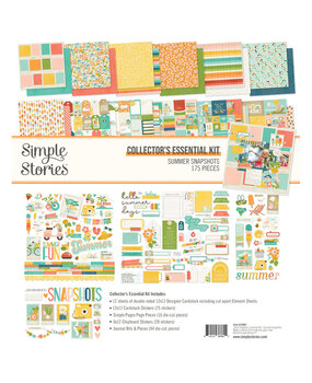 Simple Stories Summer Snapshots 12x12 Inch Collector's Essential Kit (22001) Simple Stories Summer Snapshots 12x12 Inch Collector's Essential Kit (22001)