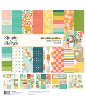 Simple Stories Summer Snapshots 12x12 Inch Collection Kit (22000) Simple Stories Summer Snapshots 12x12 Inch Collection Kit (22000)