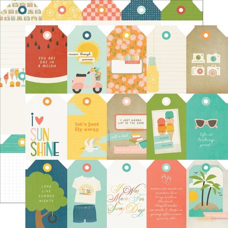 Simple Stories Summer Snapshots 12x12 Inch Collection Kit (22000) Simple Stories Summer Snapshots 12x12 Inch Collection Kit (22000)