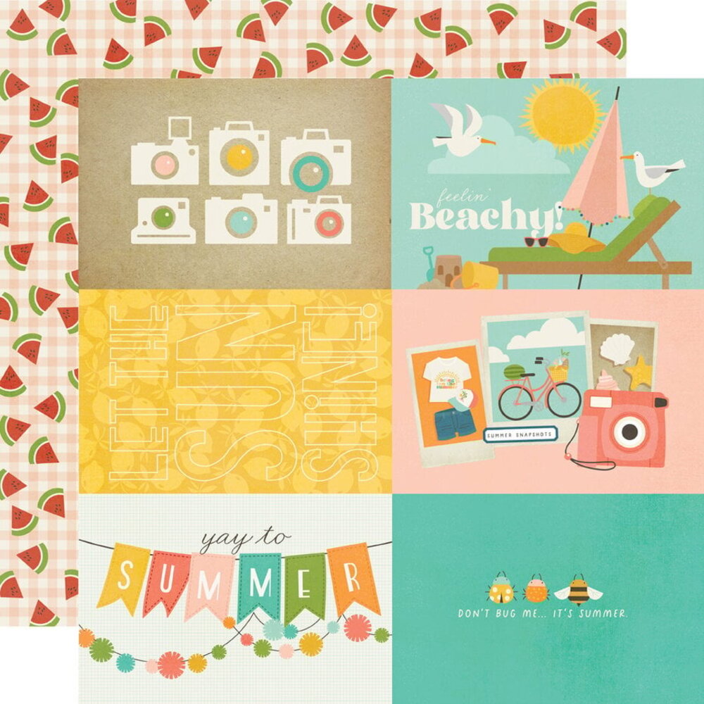 Simple Stories Summer Snapshots 12x12 Inch Collection Kit (22000) Simple Stories Summer Snapshots 12x12 Inch Collection Kit (22000)