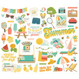 Simple Stories Summer Snapshots Cardstock Stickers (22002)