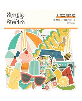 Simple Stories Summer Snapshots Bits & Pieces (22018) Simple Stories Summer Snapshots Bits & Pieces (22018)