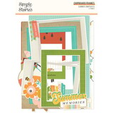 Simple Stories Summer Snapshots Chipboard Frames (22025)