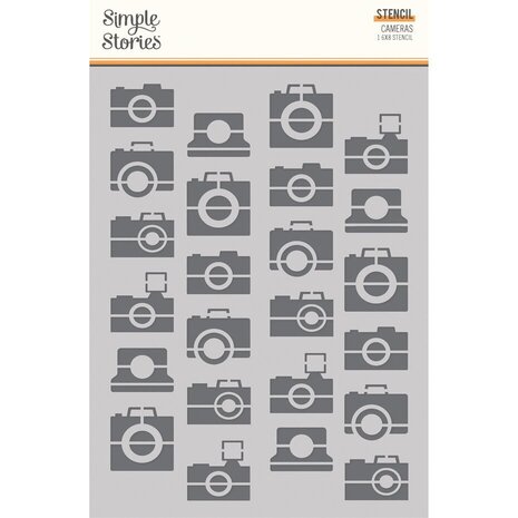 Simple Stories Summer Snapshots Stencil Cameras (22030) Simple Stories Summer Snapshots Stencil Cameras (22030)