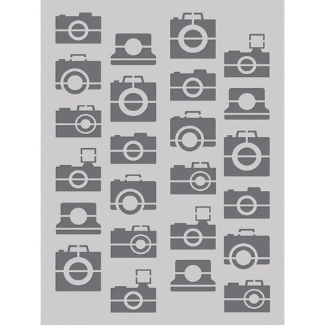 Simple Stories Summer Snapshots Stencil Cameras (22030) Simple Stories Summer Snapshots Stencil Cameras (22030)