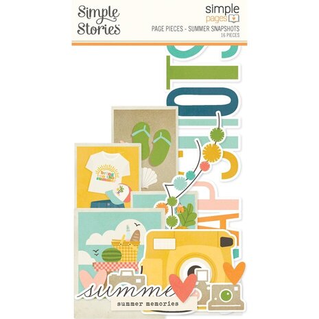 Simple Stories Summer Snapshots Simple Pages Pieces (22031) Simple Stories Summer Snapshots Simple Pages Pieces (22031)