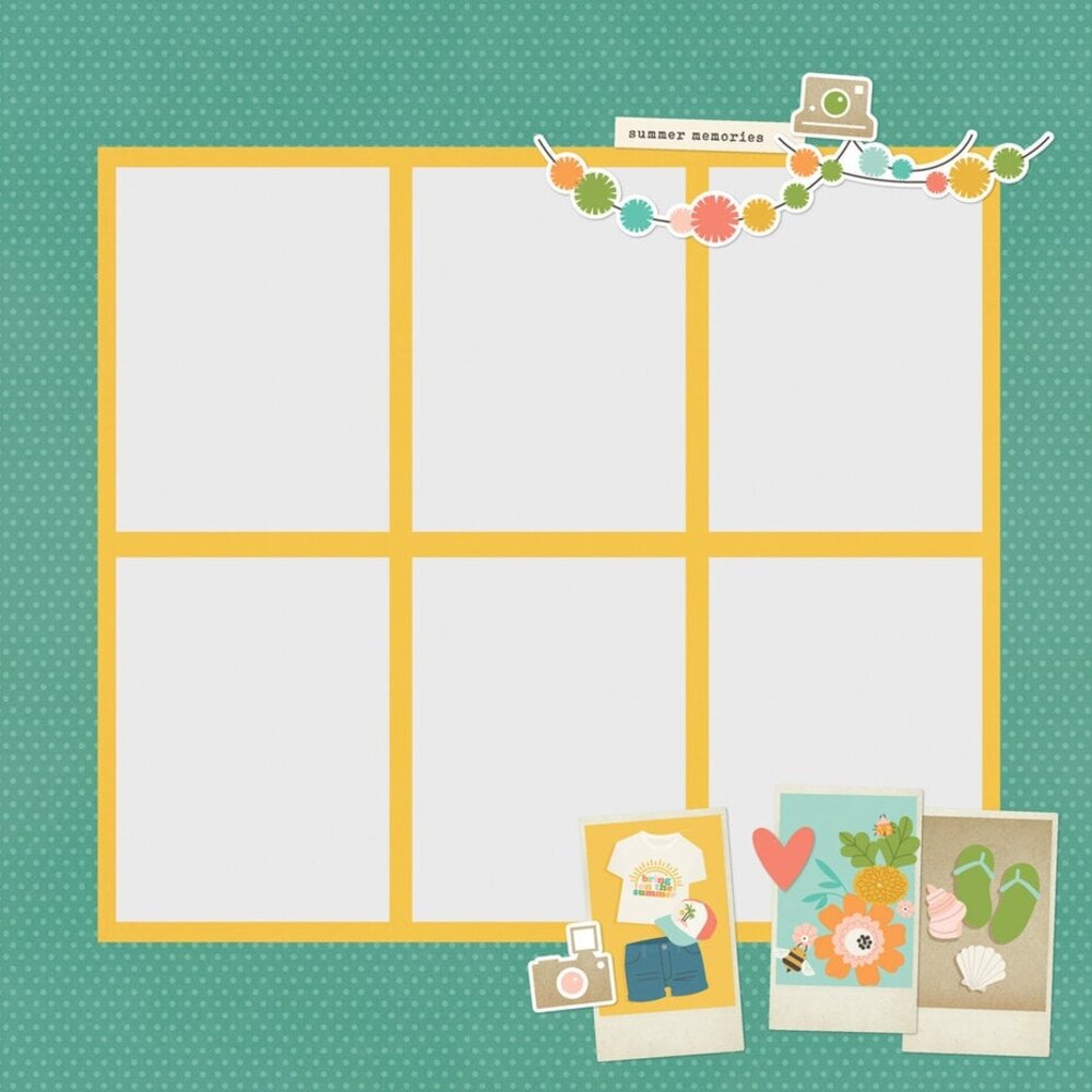 Simple Stories Summer Snapshots Simple Pages Pieces (22031) Simple Stories Summer Snapshots Simple Pages Pieces (22031)