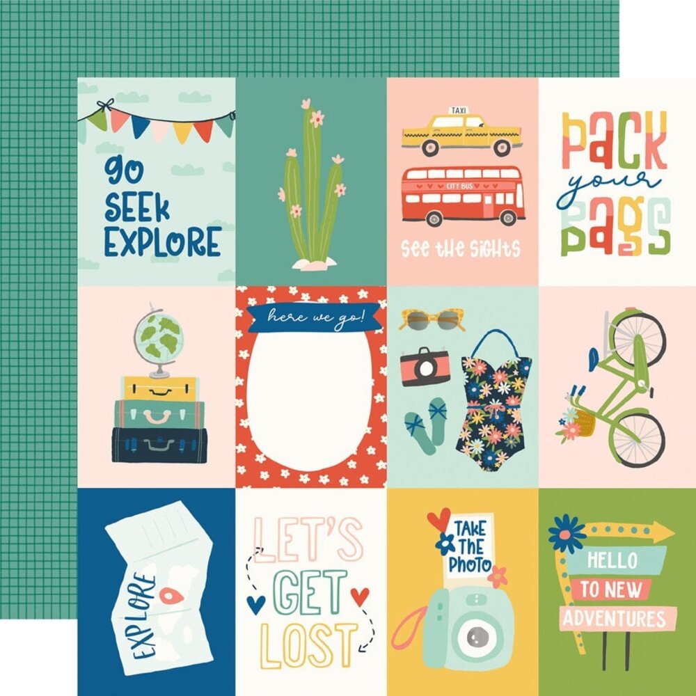 Simple Stories Pack Your Bags 12x12 Inch Collection Kit (22100) Simple Stories Pack Your Bags 12x12 Inch Collection Kit (22100)