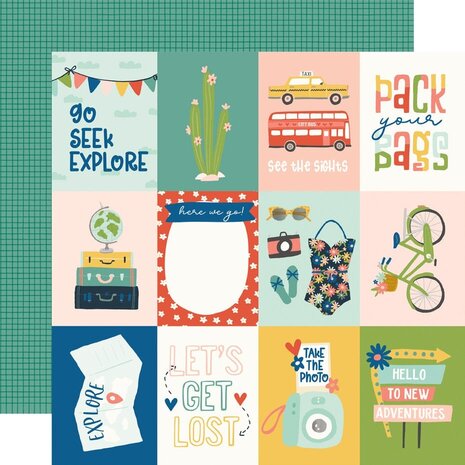 Simple Stories Pack Your Bags 12x12 Inch Collection Kit (22100) Simple Stories Pack Your Bags 12x12 Inch Collection Kit (22100)