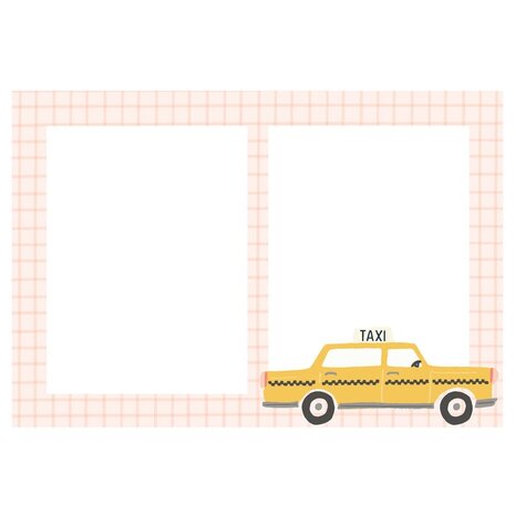 Simple Stories Pack Your Bags Chipboard Frames (22123)