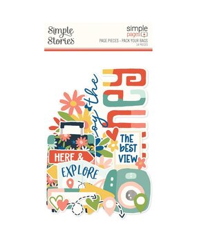 Simple Stories Pack Your Bags Simple Pages Pieces (22129) Simple Stories Pack Your Bags Simple Pages Pieces (22129)