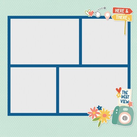 Simple Stories Pack Your Bags Simple Pages Pieces (22129)